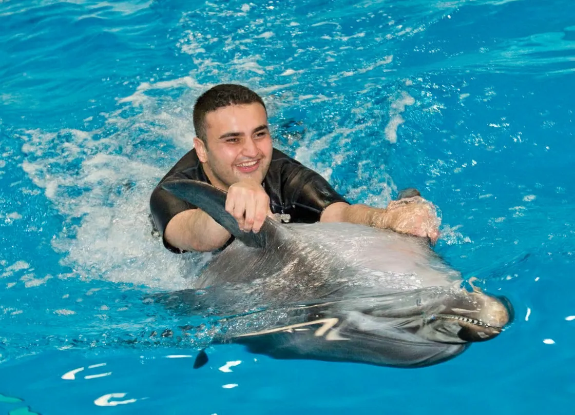 Majestic Swim with Dolphins | Dubai